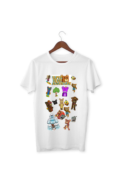 ALPŞAN TİCARET Tricou pentru copii cu imprimeu Super Bear Adventure – Tricou ...