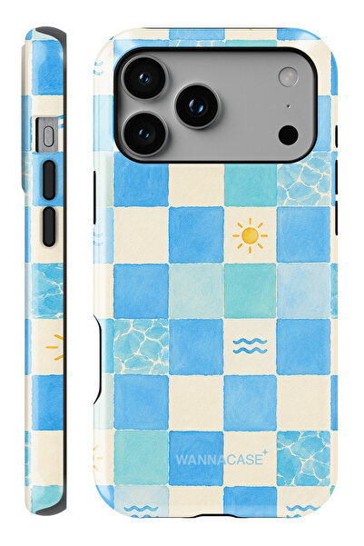 WANNACASE iPhone 17 Pro Max Water Melon Çift Katmanlı Essential Tough Telefon...