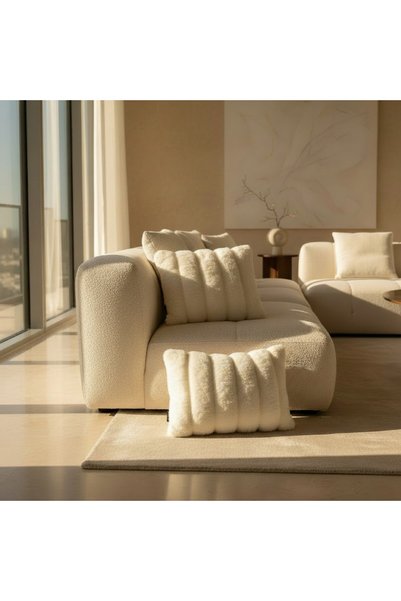 Framgan Snowfluff Premium Plush Throw Pillow