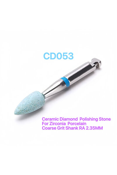 choice2 CD053 1 Pcs/6 Pcs RA Shaft Ceramic Diamond Grinding Heads, Suitable f...