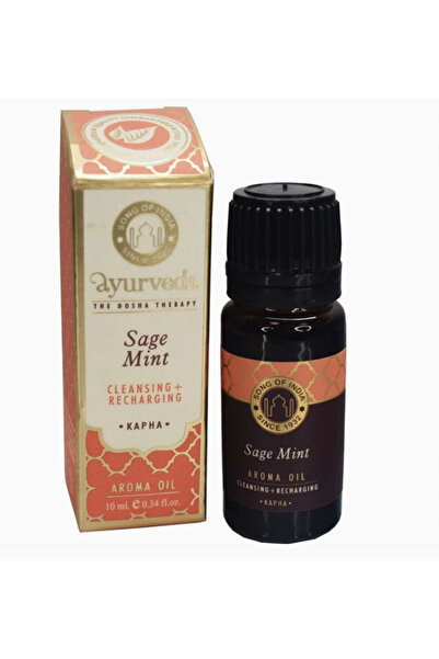Song of India Ulei parfumat Ayurveda cu salvie și mentă Kapha 10 ml |   Amest...