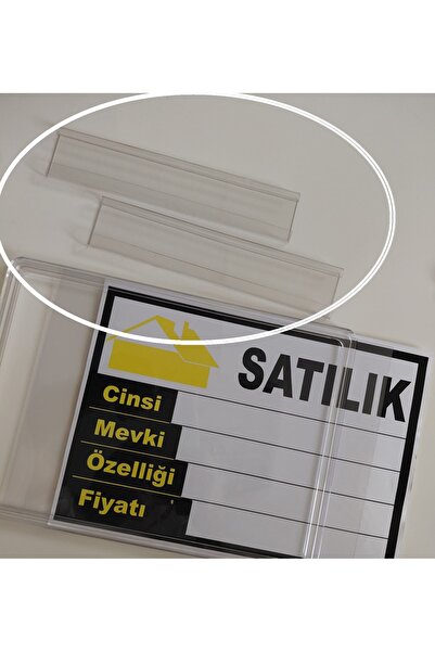ETİKETLİK FİYATLIK A4 PLASTİK ÇERÇEVE C TİP ARA APARATI - ÇERÇEVE ARA BAĞLANT...