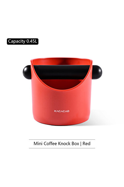 Choice1 Red-450ml KACACAO Coffee Knock Box Anti-slip Pads Knock With Removabl...