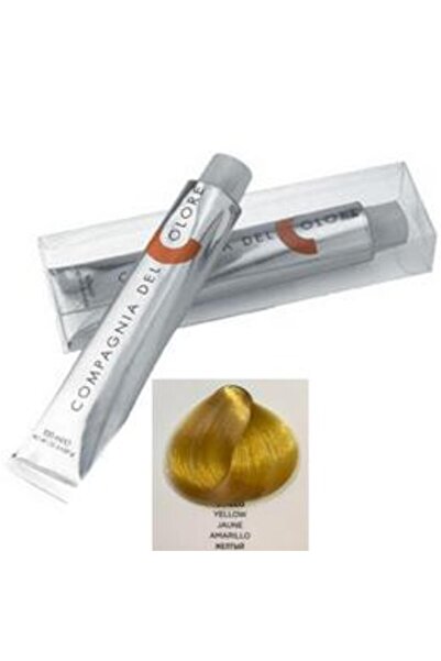 COMPAGNIA DEL COLORE Vopsea Crema Compagnia del Colore, nuanta Yellow, 100 ml...
