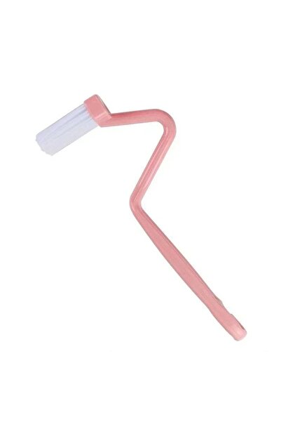 Choice1 1 pc Pink 1/3pcs Curved Toilet Brush Long Handle Toilet Window Kitche...