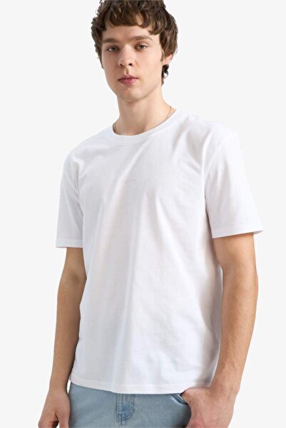 DeFacto Regular Fit 100% Cotton Printed T-Shirt