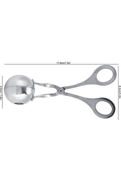 Choice L Meat Baller Maker Stainless Steel Meatball Scoop None-Stick Meatball...