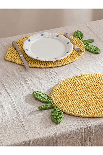 LC Waikiki Straw American Service with Lemon Figure for Style Enthusiasts fro...