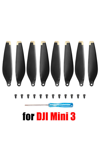 Choice5 Mini 3 Gold 8PCS 6030 Propeller for DJI Mini 3/Mini3 Pro Low Noise Dr...