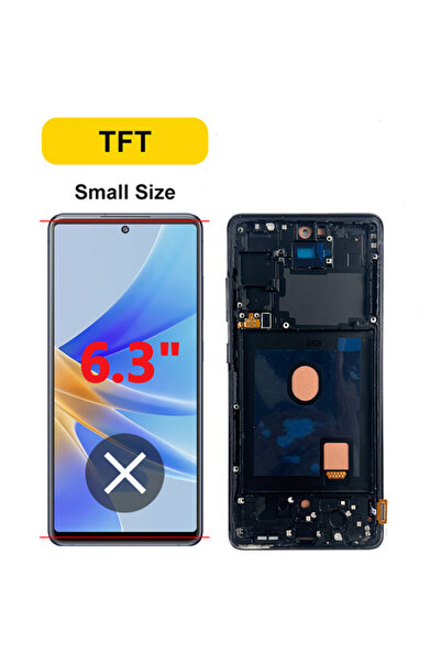 Choice1 شاشة TFT AMOLED LCD بإطار أسود لهاتف S20 FE 4G/5G، شاشة عرض تعمل بالل...