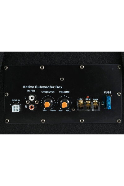 Generic Brand Subwoofer activ, închis, 250 mm, 4 Ohmi, 200 W