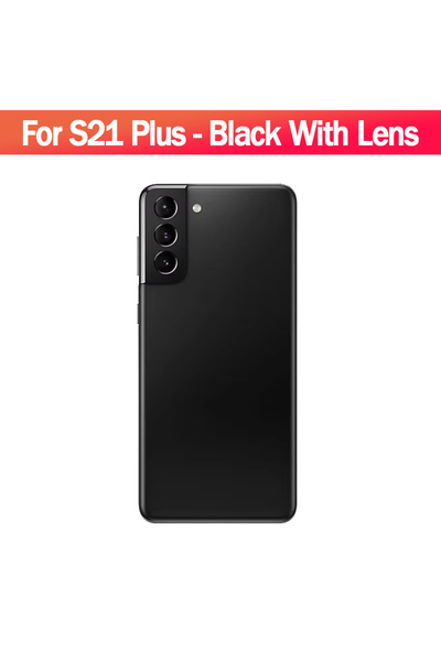 Choice For S21plus Black For S21Plus Battery Back Cover 3D Glass Panel Rear D...