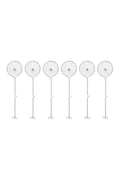 Choice 6pcs 6pcs 304 Stainless Steel Oil Filter Spoon Long Handle Kitchen Ski...