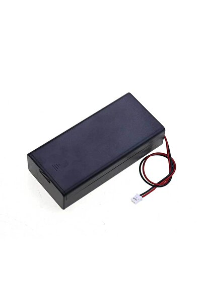 Choice6 PH2.0 JCD 1pcs 2 Slots 18650 Battery Holder Storage Case Box With DC ...