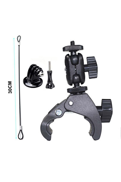 choice2 حامل كاميرا B لتثبيت على مقود الدراجة النارية، مناسب لكاميرات GoPro H...