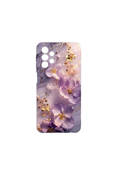 bestcase Ултра тънък TPU калъф, съвместим със Samsung Galaxy A52 / A52s, Флор...