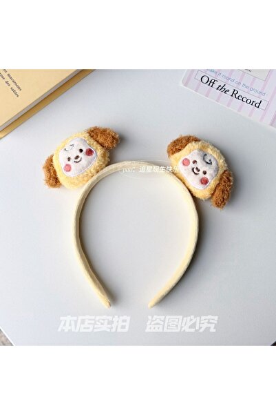 Choice3 huanggou BT21 Cartoon Doll Headband, Koya RJ Shooky Man Tata Chimmy C...