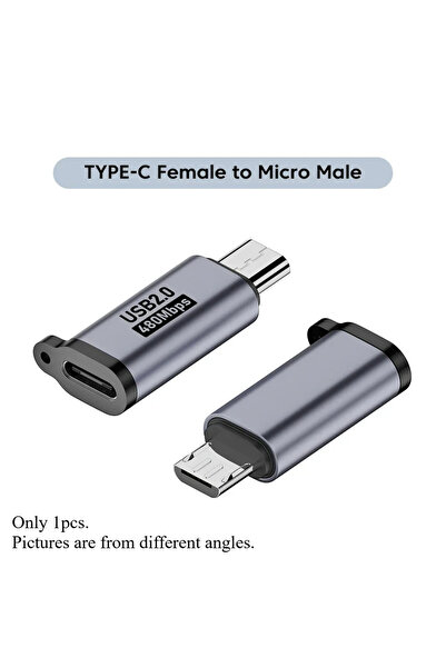 Choice5 محول BSN من النوع C إلى مايكرو USB، محول USB صغير إلى USB C، سرعة نقل...