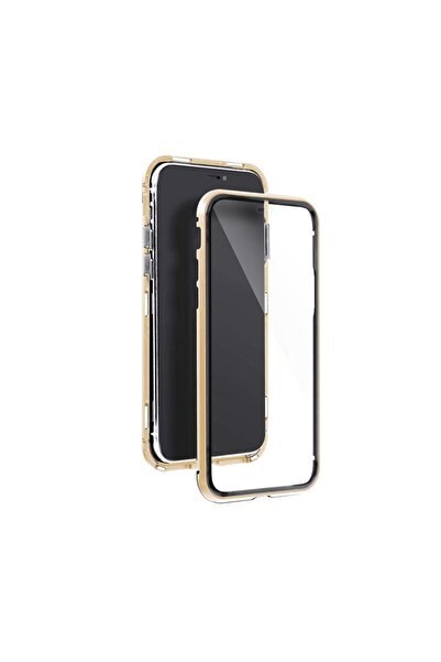OEM Μαγνητική Θήκη 360° front back Xiaomi Poco M3 Χρυσό