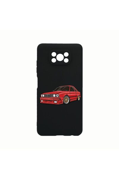 bestcase Husa Silicon, Compatibila cu Xiaomi Poco X3 Pro, Classic Car, Rezist...