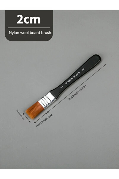Choice 2cm 1pcs 1/2/3/5pcs Memory Nylon Paint Brushes Set for Acrylic Oil Dra...