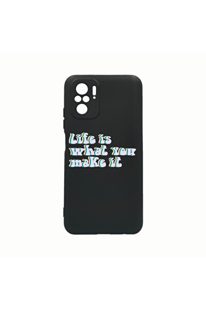 bestcase Θήκη σιλικόνης, Συμβατή με Xiaomi Poco F4, Η ζωή είναι αυτό που τη δ...