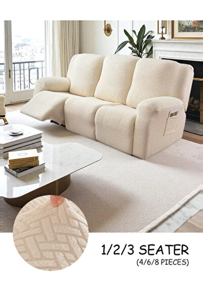 Evendi Bed cover set, Ecru
