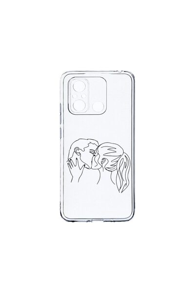 bestcase Διαφανής Θήκη Σιλικόνης 2MM, Συμβατή με Xiaomi Redmi 12C, Teen Love,...