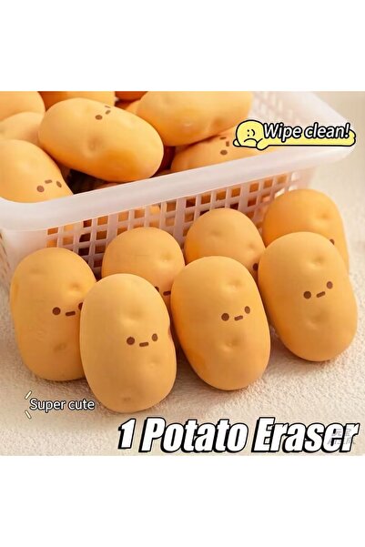 Choice 1pcs potato eraser Creative Potato Shaped Eraser for Primary School St...