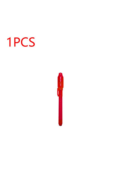 Choice20 1PC Red 10-1PC Invisible Ink Pen Luminous Light Pen Secret Message M...