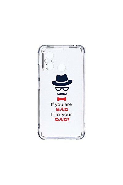 bestcase Αντικραδασμική Θήκη 1.5MM, Συμβατή με Xiaomi Redmi 12C, Bad Dad, 1.5...
