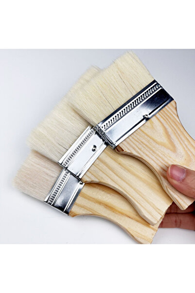 Choice 3 pcs 3 Pcs Flat Paddle Paint Brush Set,Wide Paint Brush Large Paint B...