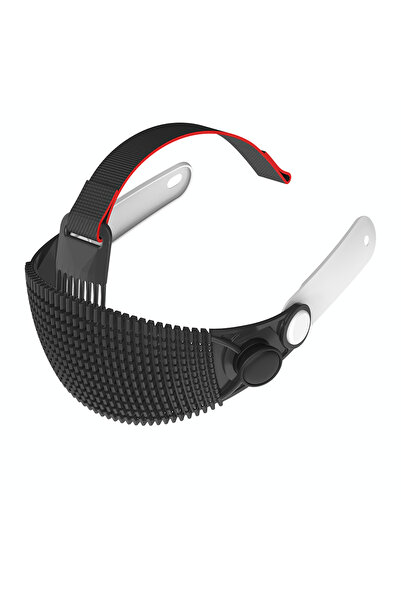 Choice1 M067 Black Adjustable Soft Silicone Head Strap for Meta Quest 3 / Que...