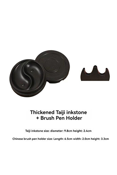 Choice 2pcs set Ink Stone Calligraphy Inkstone Japanese Chinese Black Supplie...
