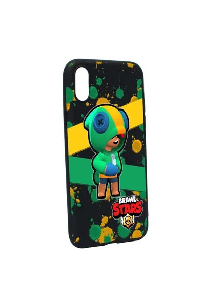 bestcase Husa Brawl Stars Leon, pentru Xiaomi Redmi 9A, rezistenta la uzura, ...