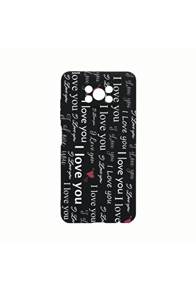 bestcase Husa Silicon, Compatibila Cu Xiaomi Poco X3 / Poco X3 (NFC), Love me...