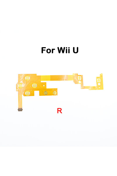 Choice1 شريط موصل مرن لأزرار اليمين واليسار لجهاز WiiU R لإصلاح وحدة تحكم ألع...
