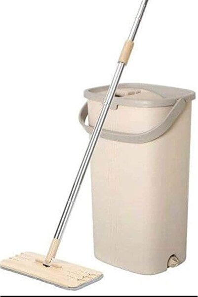 Genel Markalar Sihirli Tablet Mop Yer Duvar Silme Temizlik Kova Seti 8 LT Roy...
