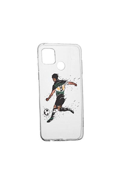 bestcase Husa Silicon, Compatibila Cu Xiaomi Poco C40 / Redmi 10C, Football, ...