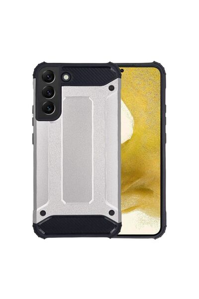 Sonique Θήκη Heavy Armor Samsung Galaxy S22 Plus Ασημί