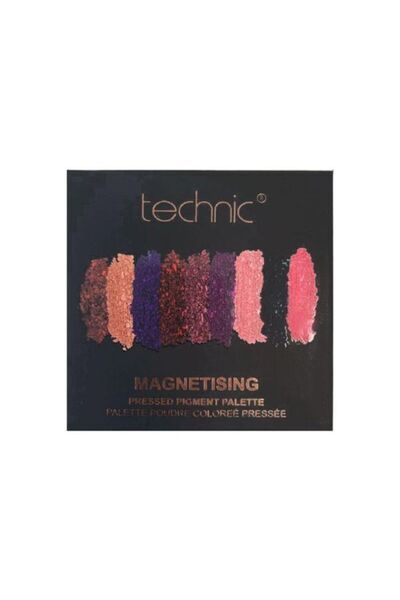 TECHNIC Pressed Pigment Palette - Magnetising | 9-Shade High-Pigment | Purple...