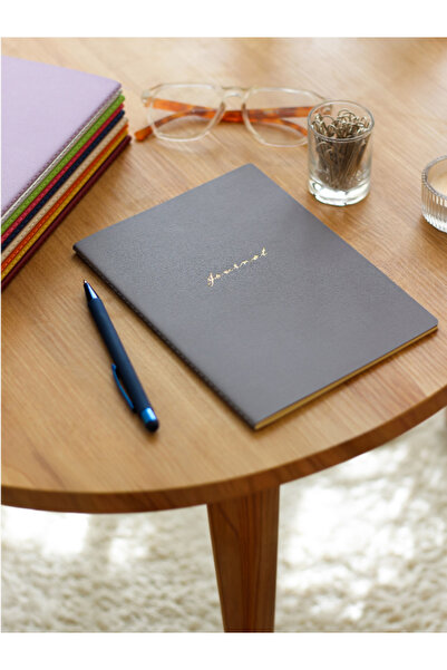 Fulique Vegan Leather Soft Cover Lined Notebook / 60 Pages / A5 (14.8* 21 cm)