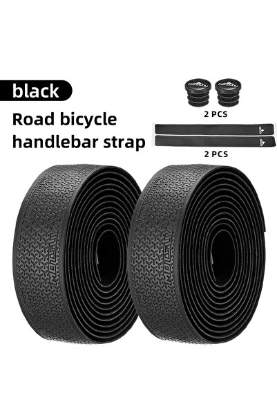 Choice6 black MOTSUV Road Bike Handlebar Tape Cycling EVA Soft Winding Handle...