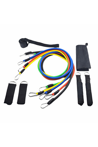 Choice1 Set 1 11Pcs/Set Portable TPE Tension Rope Set Anti-Break Durable Resi...