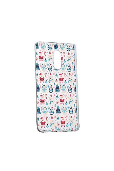 bestcase Husa Silicon Compatibila Cu Nokia 3.2, Christmas Ornaments, rezisten...