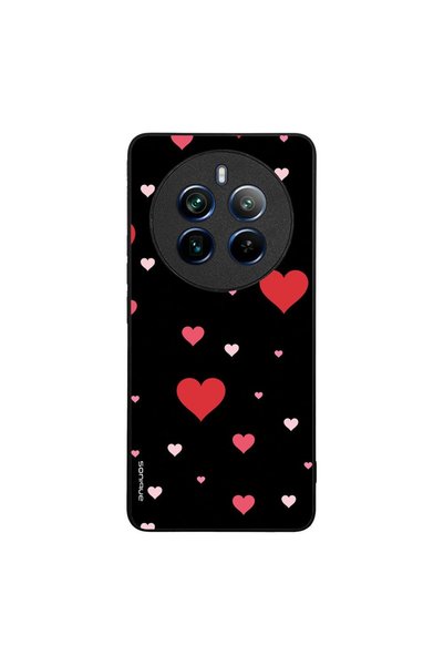 Sonique Θήκη Heart Series για Realme 12 Pro 5G / Realme 12 Pro Plus 5G Μαύρο