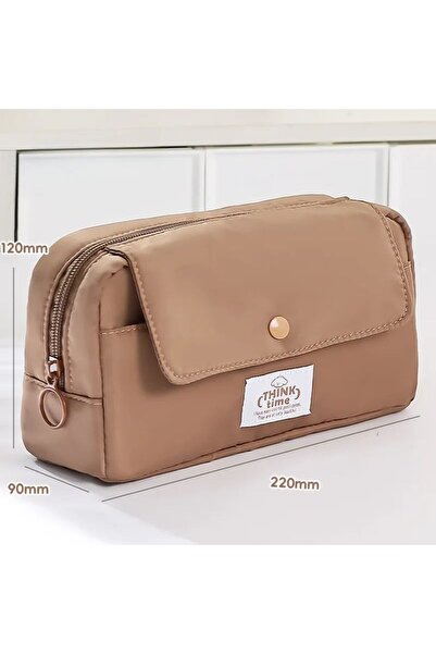 Choice1 Coffee Transparent Pencil Case with Large Capacity, Multi-functional ...