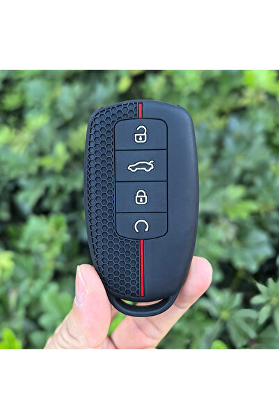 Choice Black Car Key Case Cover Holder Shell Protection Key Bag Set Keychain ...