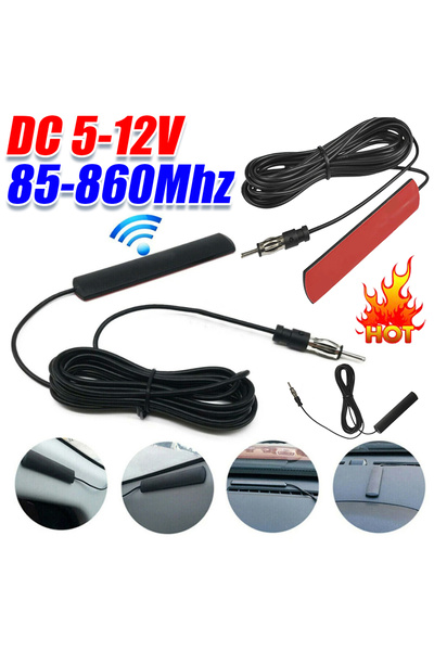 Choice alloet DC 5-12V Car Interior Hidden Amplified Antenna Car Electronic R...