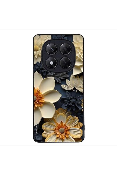 Sonique Θήκη 3D Flower Series για Xiaomi Redmi Note 14 Pro 4G Εκρού